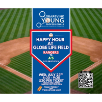 Grapevine Young Professionals Happy Hour at Globe Life Field