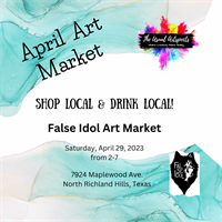 False Idol Brewing April Art Market with The Usual Artspects