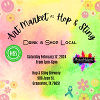 Hop & Sting Charity Art & Vendor Market For The Usual Artspects