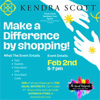 Kendra Scott Give Back Night For The Usual Artspects