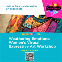 Women's Virtual Expressive Art Workshop : Weathering Emotions