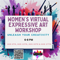 August Expressive Art Workshops