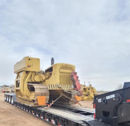 LOAD DONE BY AGA TRANSPORT SERVICES- HEAVY HAUL RGN/LOWBOY