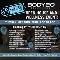 BODY20 COLLEYVILLE OPEN HOUSE AND WELLNESS EVENT - EXCELLENT NETWORKING OPPORTUNITY