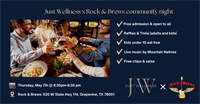 Just Wellness x Rock & Brews Community Night