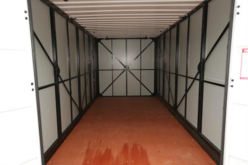 Tie downs and ground level loading