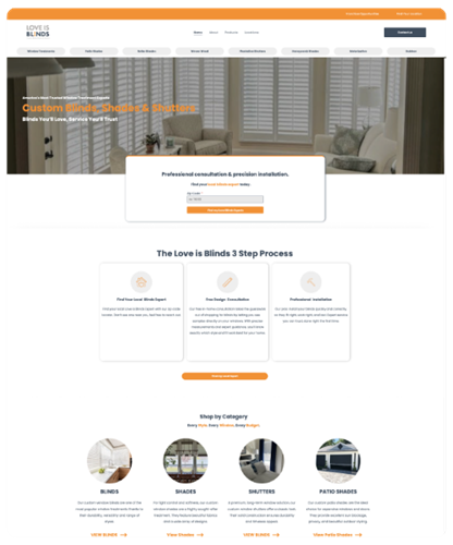 Service Based Business Corporate Website