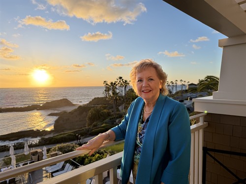 Karen Dawson, Southlake Travel at the Montage in Laguna, CA