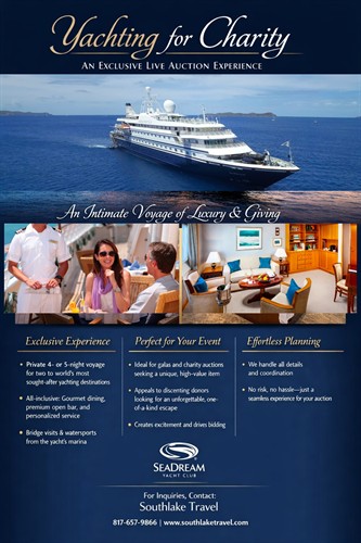 Yachting for Charity - Fundraiser for Annual Charity Events