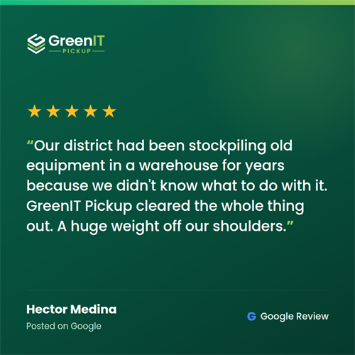 5-star Google review — Hector Medina