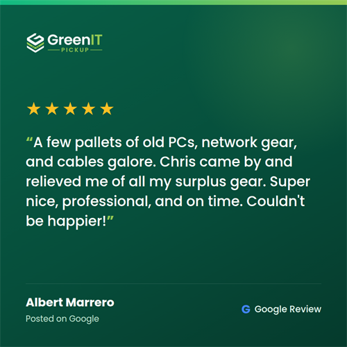 5-star Google review — Albert Marrero