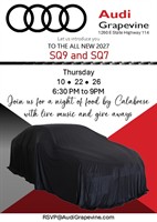 Audi Grapevine Q7/Q9 Launch Party
