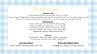 Easter Brunch at Cowboys Golf Club