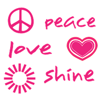 Peace. Love. Shine.