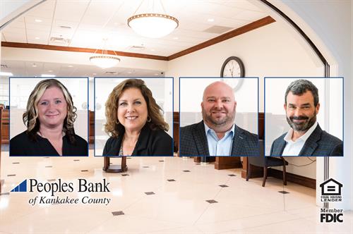 Business Banking Team:  Sarah Breeden, Laura Umphrey, Mark Kaner, Todd Troeger