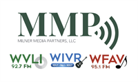 Milner Media: WVLI 92.7, WFAV 95.1, WIVR 101.7, 96.1 WYUR 103.7