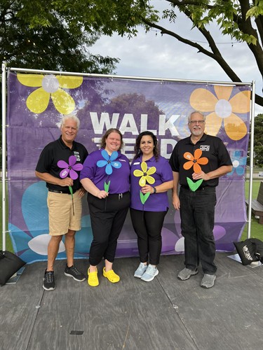 Bill Dyche & Rob West annual Walk to End Alzheimers  