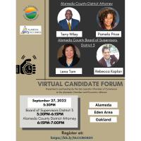 Alameda County Virtual Candidate Forum