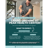 Peak Health Center Ribbon Cutting Event