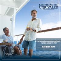 Regent Seven Seas Cruises Exclusive Virtual Event