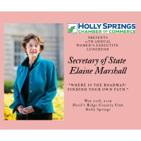 2019 Executive Women's Luncheon with Keynote Speaker: Secretary of State, Elaine F. Marshall