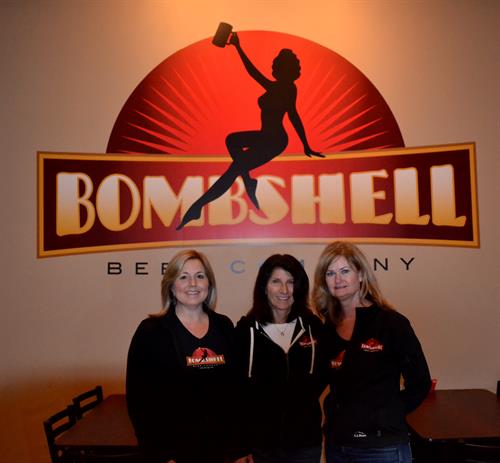 Bombshell Beer Founders Michelle, Jackie & Ellen