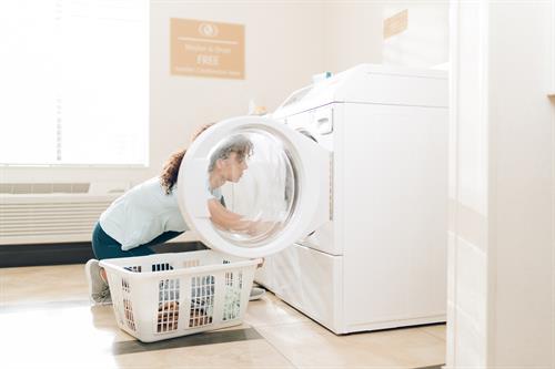 Free 24-Hour Guest Laundry