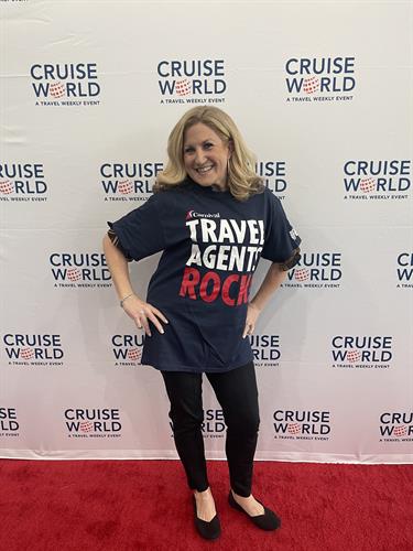 Attending Cruise World, one of the travel industry's leading events, as a member of its well respected, elite STAR program.