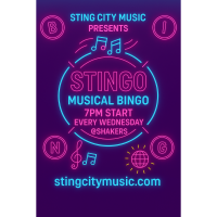 SCM STINGO Music Bingo @ Shakers