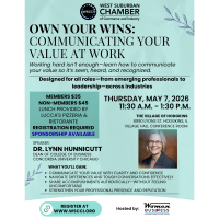 WSCCI Spring Luncheon: Own Your Wins - Communicating Your Value at Work