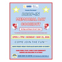 Memorial Day Cookout at The Drop-In Center!