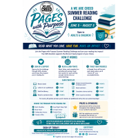 Pages with Purpose Summer Reading Challenge with We Are Creed