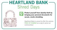 Heartland Bank Shred Day
