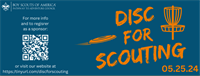 Boy Scouts of America, Portage Creek Scouting District - Disc Golf Tou