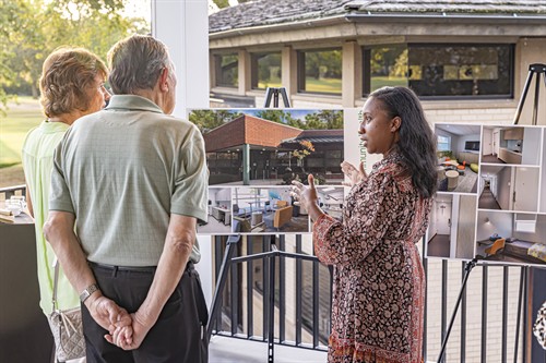 Lanita at a Stewardship Event