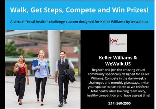 Keller Williams Step Challenge (Edmond Ok)