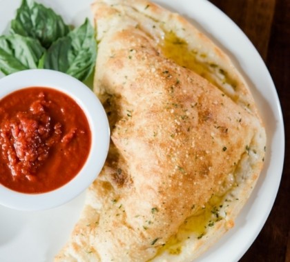 Our delicious Calzone, customize yours today!