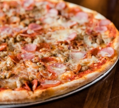 Our popular Meat Lovers Pizza!