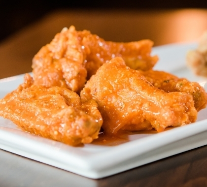 Our delicious jumbo wings, choose from Buffalo, Barbeque, Lemon Pepper, or Garlic Parmesan