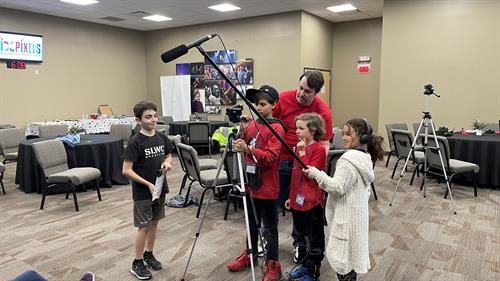 Kids get in on the action making short films