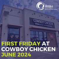 First Friday with the Chamber at Cowboy Chicken