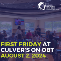 First Friday with the Chamber at Culver's on OBT