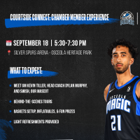 Osceola Magic Courtside Connect: Chamber Member Experience