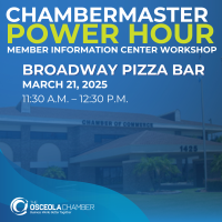 ChamberMaster Power Hour- Member Information Center Workshop