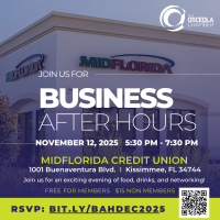 Business After Hours at Midflorida Branch Kissimmee 2025