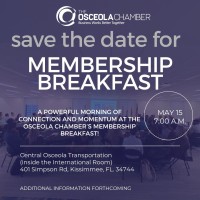 Membership Breakfast - May 15