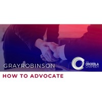 How to Advocate with The Osceola Chamber Government Advisory Committee