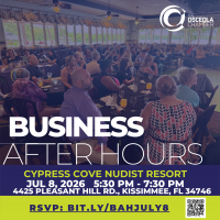 Business After Hours at Cypress Cove Nudist Resort
