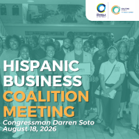 Hispanic Business Coalition Meeting: A Conversation with Congressman Darren Soto