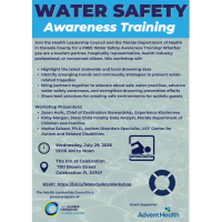 Health Leadership Council Water Safety Awareness Training